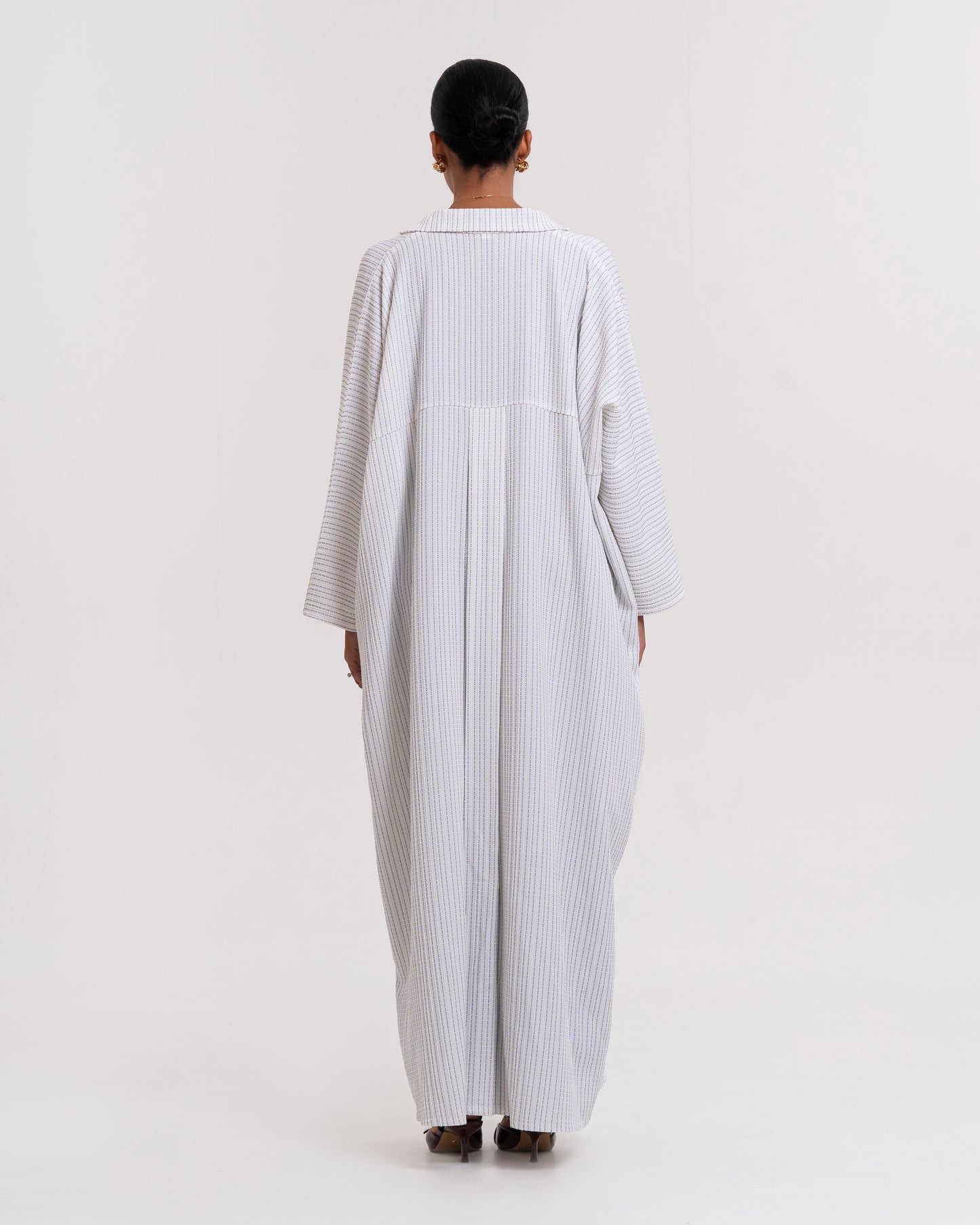 The Striped Shirt Abaya