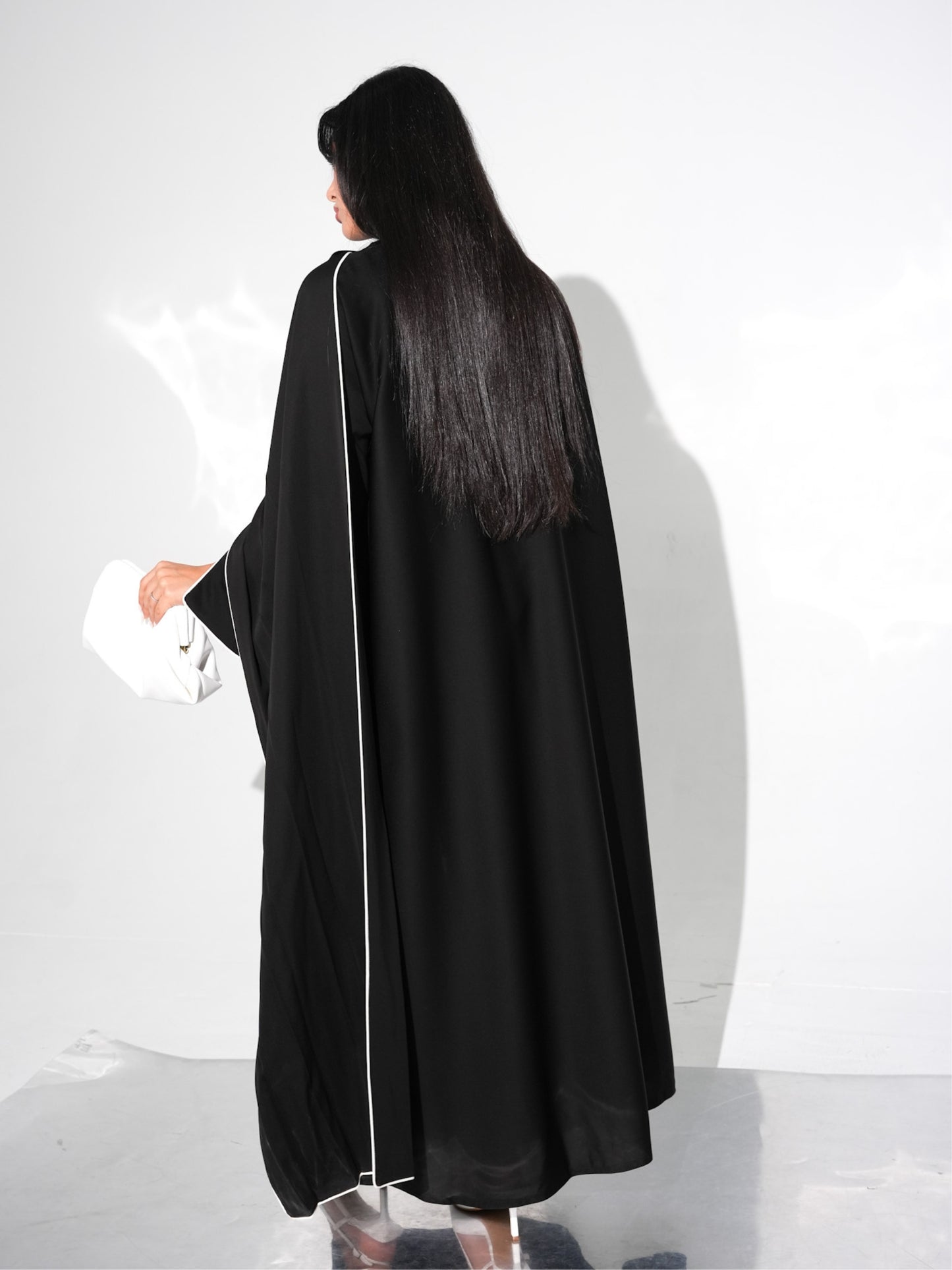 Lined Abaya with Shawl