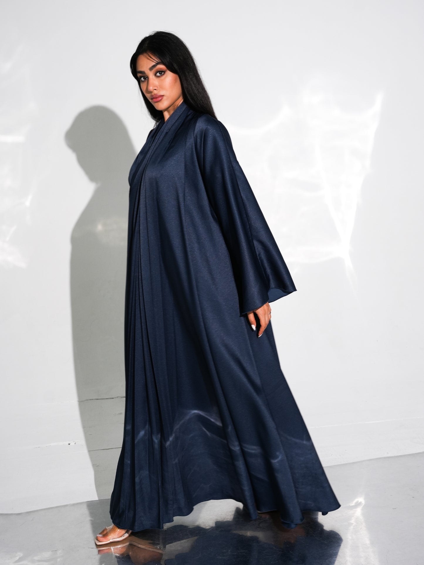 Shimmery Flared Abaya