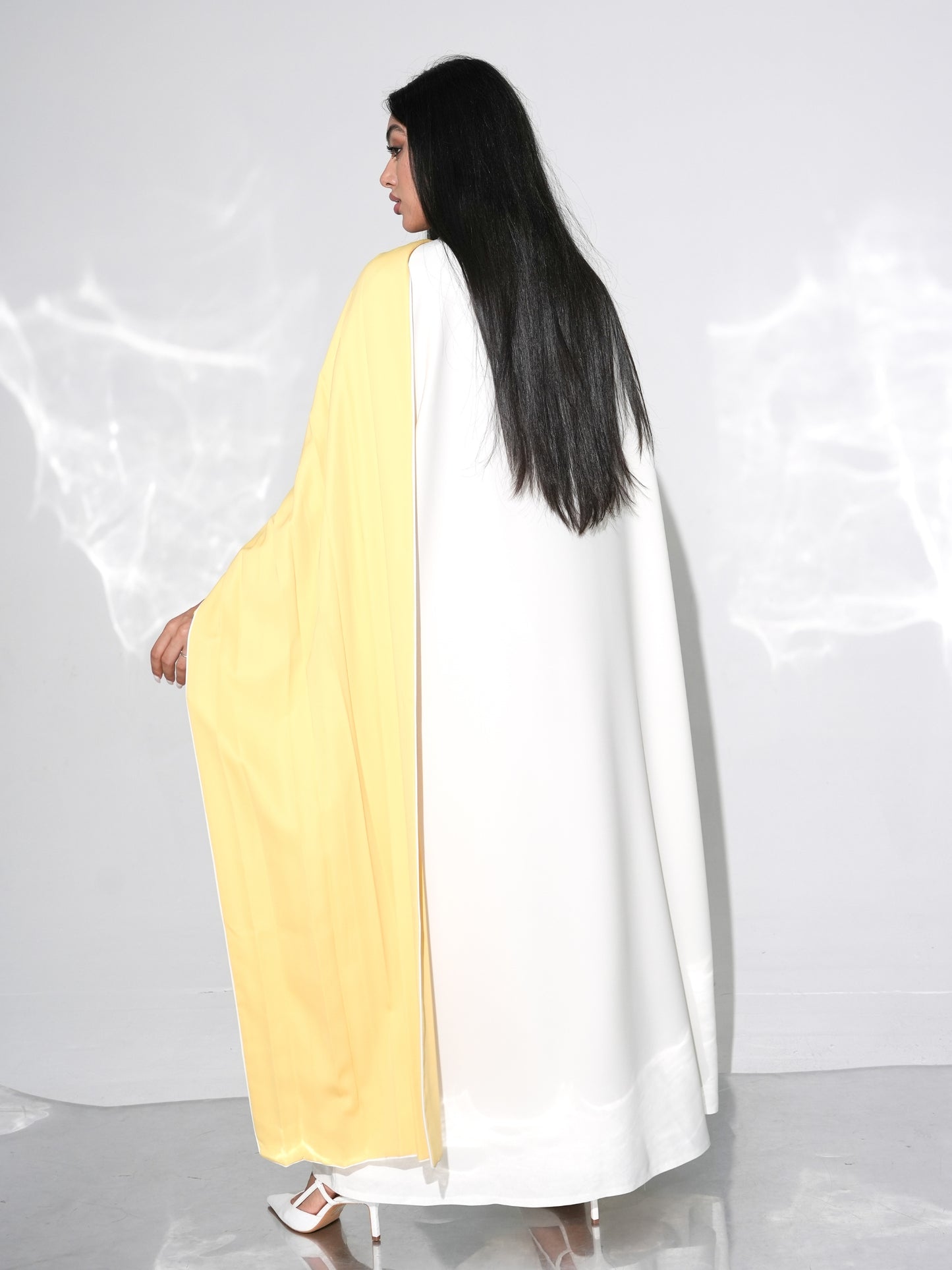 Lined Abaya with Shawl