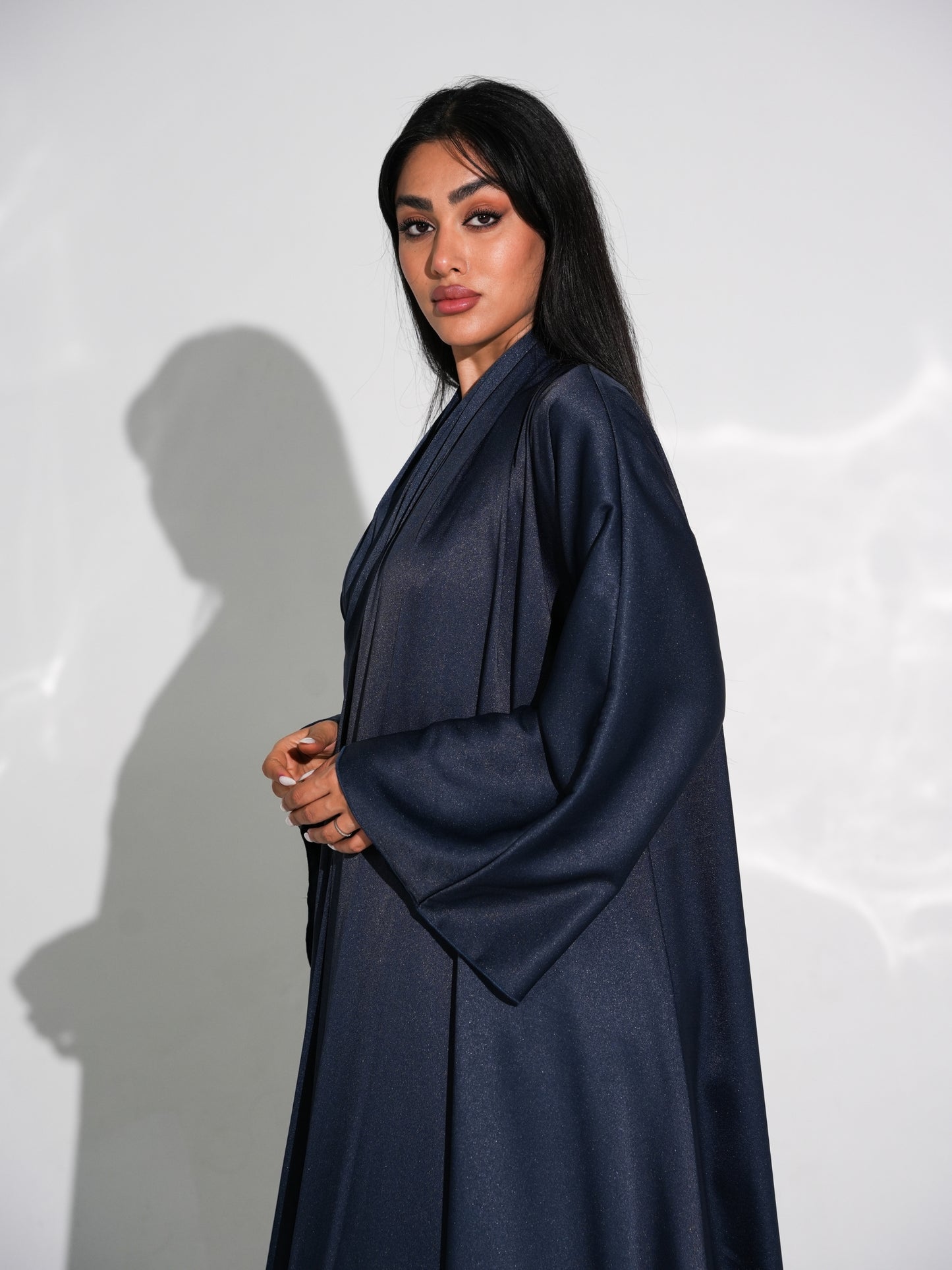 Shimmery Flared Abaya