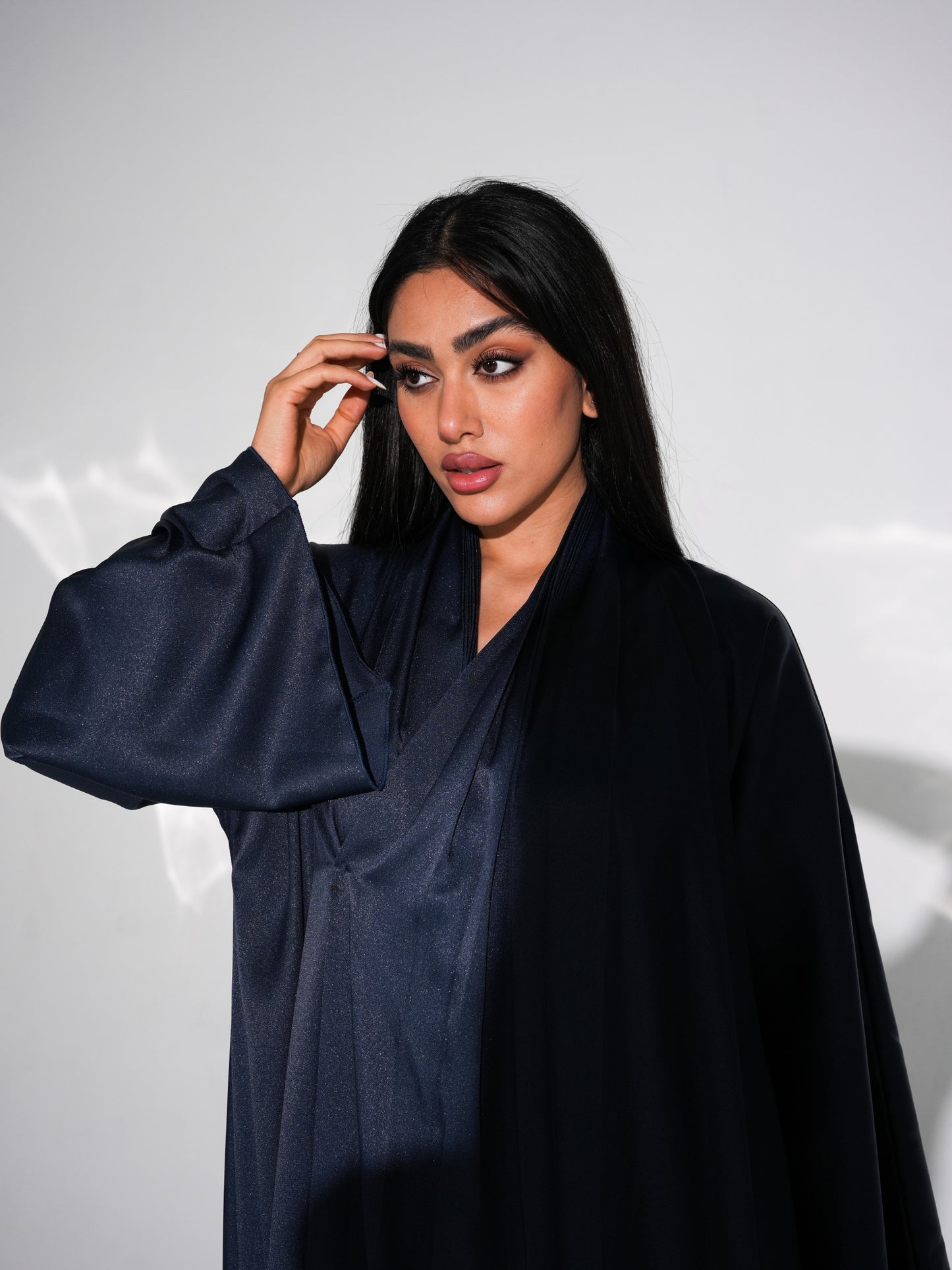 Shimmery Flared Abaya