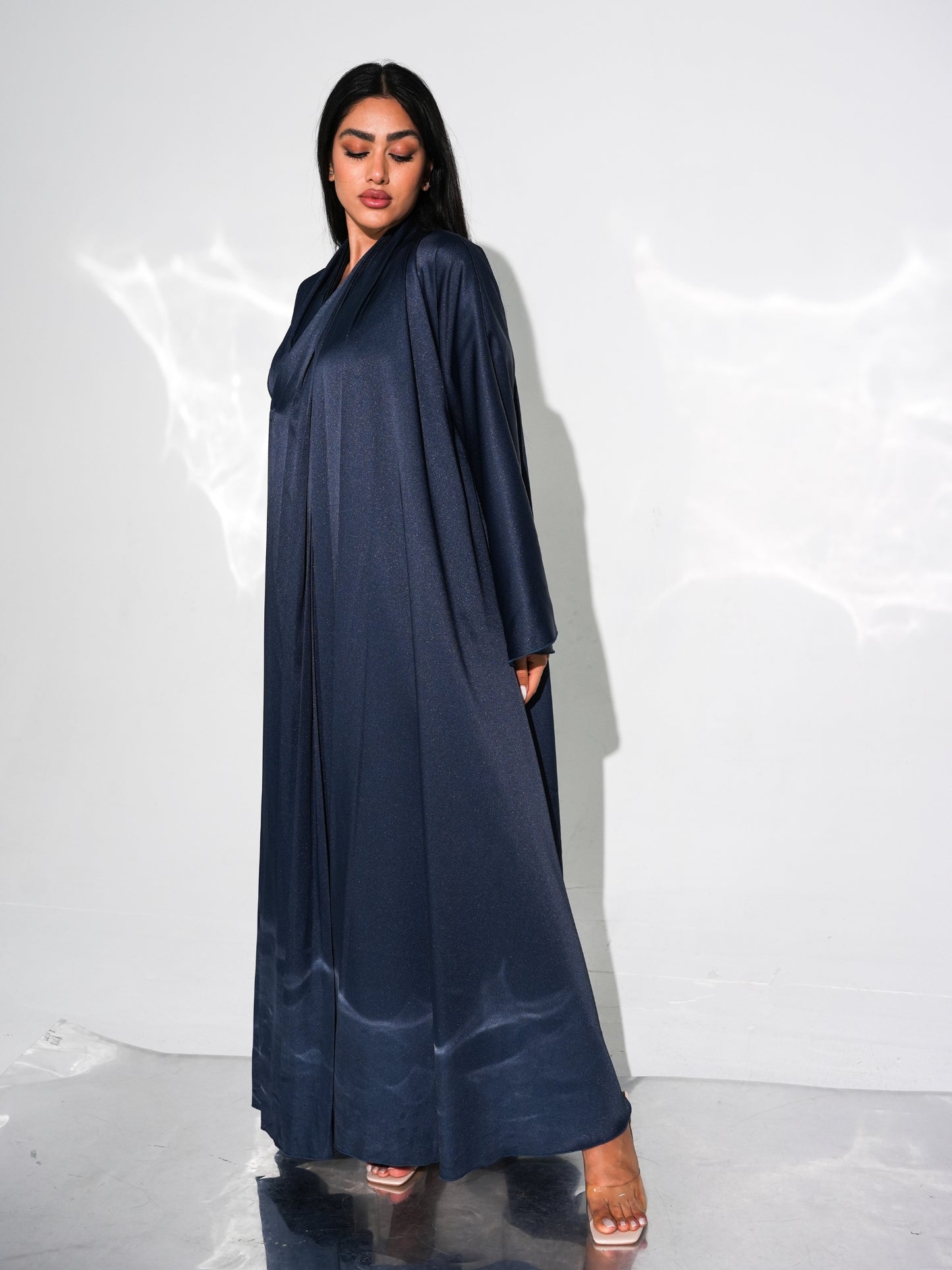 Shimmery Flared Abaya