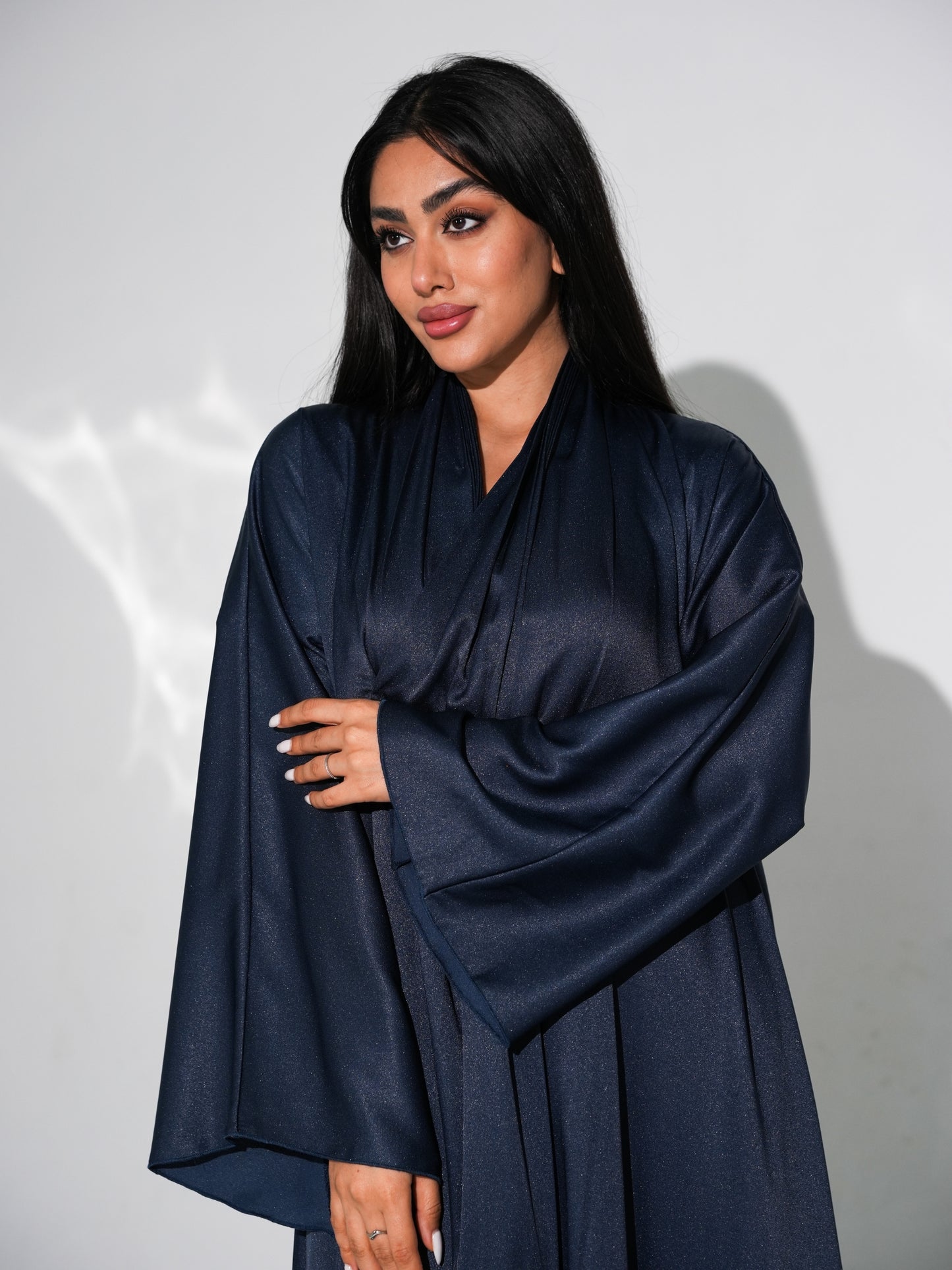 Shimmery Flared Abaya