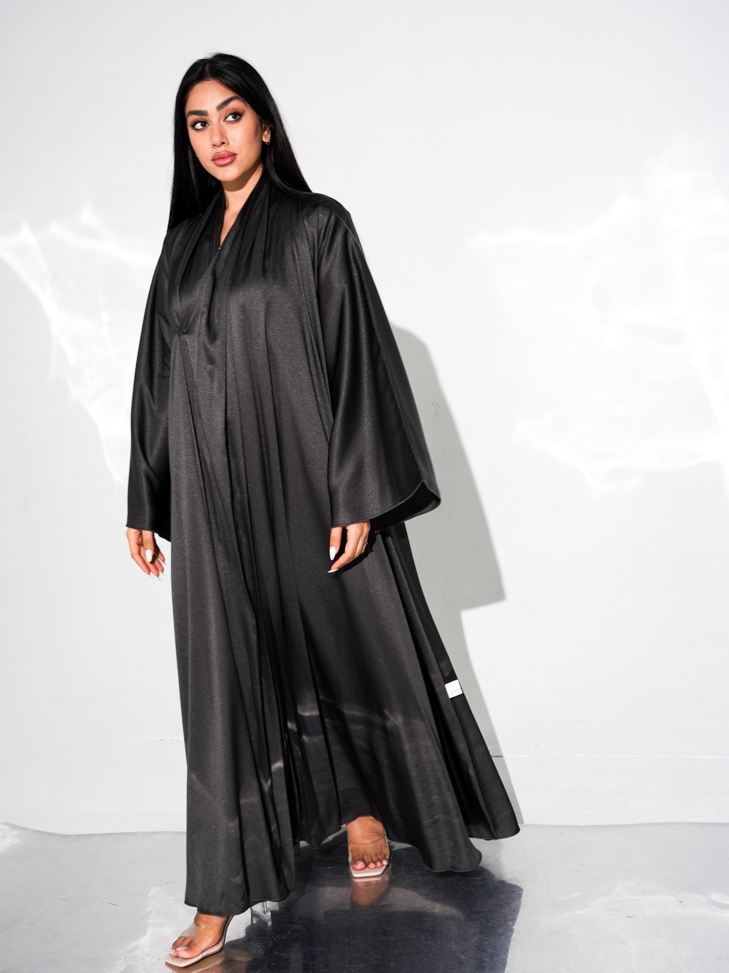 Shimmery Flared Abaya