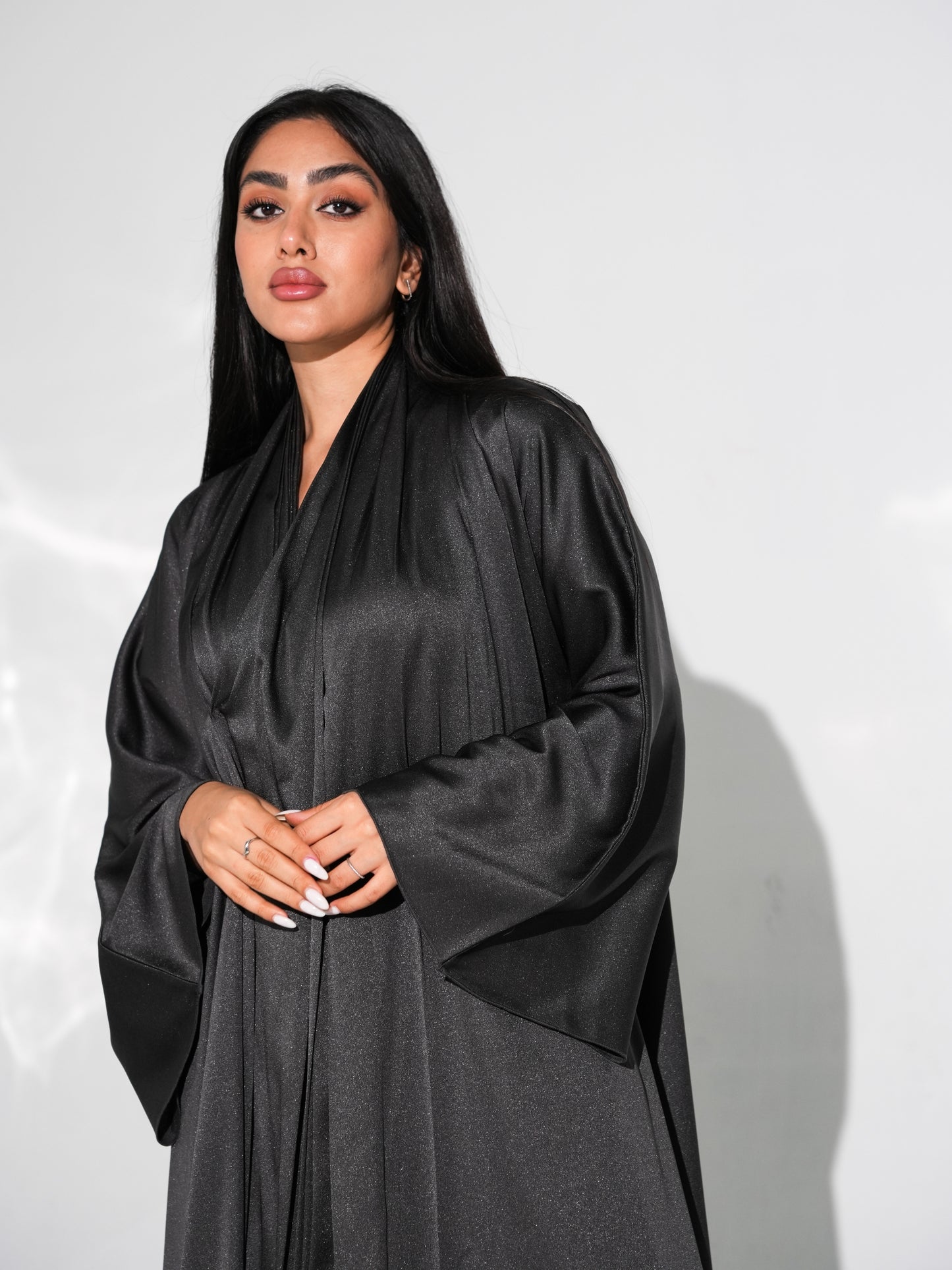 Shimmery Flared Abaya